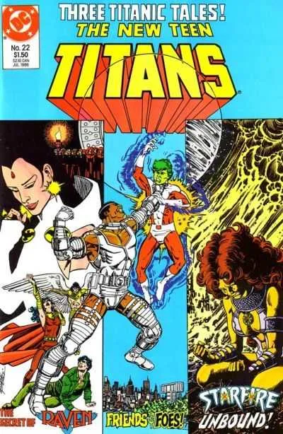 The New Teen Titans #22 (1984) cover art