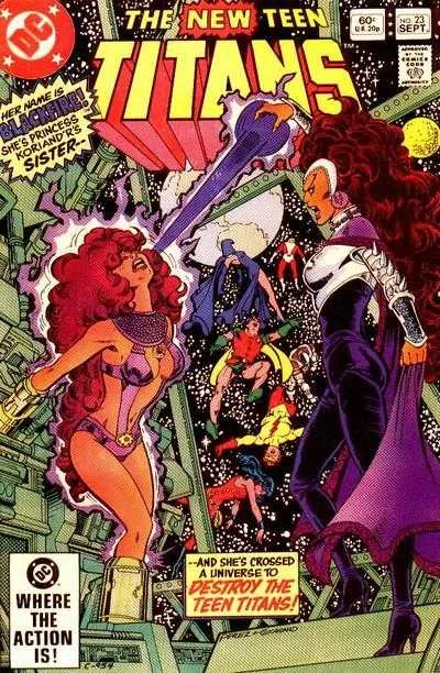 The New Teen Titans #23 (1980) cover art
