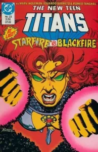 The New Teen Titans #23 (1984) cover art