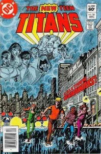 The New Teen Titans #26 (1980) cover art