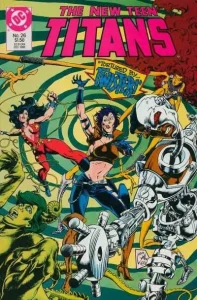 The New Teen Titans #26 (1984) cover art