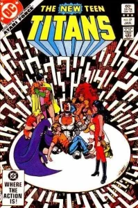 The New Teen Titans #27 (1980) cover art