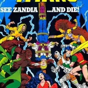 The New Teen Titans #27 (1984) cover art