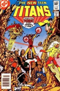 The New Teen Titans #28 (1980) cover art