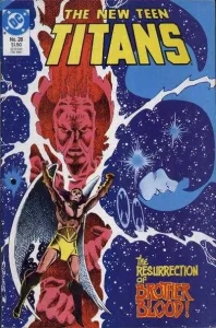 The New Teen Titans #28 (1984) cover art