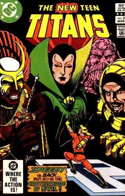 The New Teen Titans #29 (1980) cover art