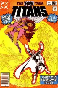 The New Teen Titans #3 (1980) cover art