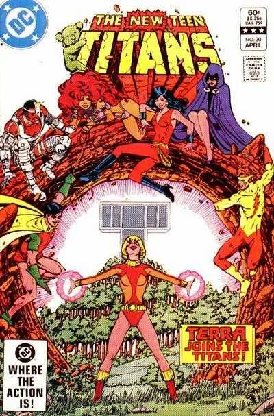 The New Teen Titans #30 (1980) cover art