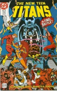 The New Teen Titans #31 (1984) cover art