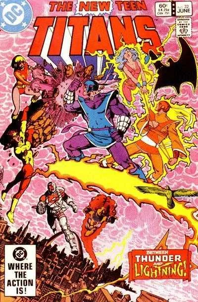 The New Teen Titans #32 (1980) cover art