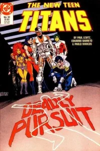 The New Teen Titans #32 (1984) cover art
