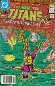 The New Teen Titans #33 (1980) cover art