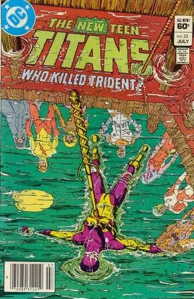 The New Teen Titans #33 (1980) cover art