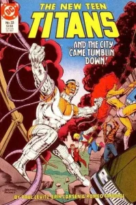 The New Teen Titans #33 (1984) cover art