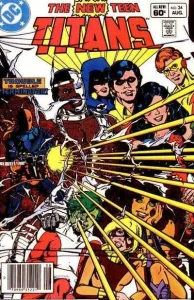 The New Teen Titans #34 (1980) cover art