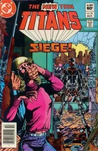 The New Teen Titans #35 (1980) cover art