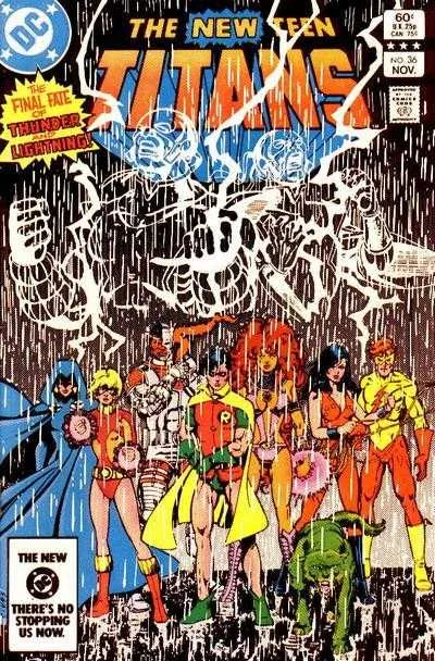 The New Teen Titans #36 (1980) cover art