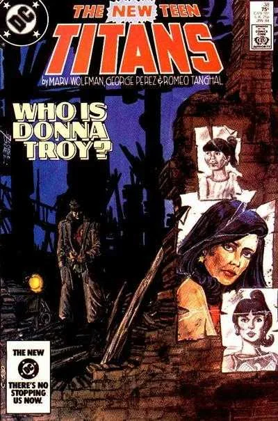 The New Teen Titans #38 (1980) cover art