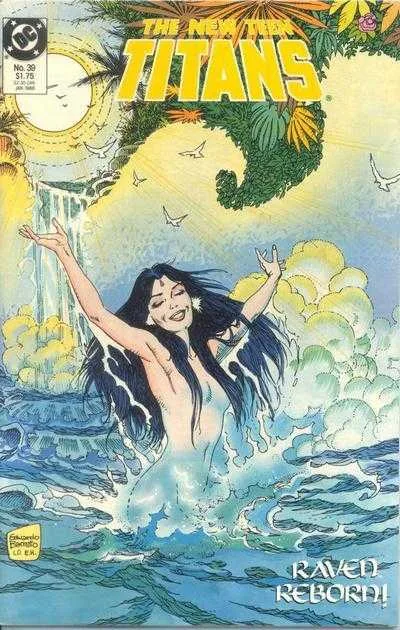The New Teen Titans #39 (1984) cover art