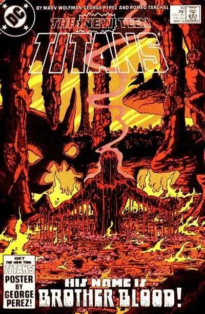 The New Teen Titans #40 (1980) cover art