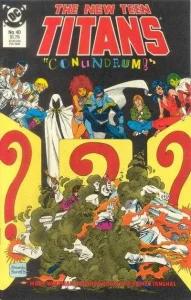 The New Teen Titans #40 (1984) cover art