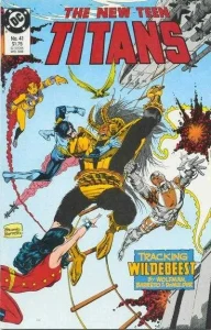 The New Teen Titans #41 (1984) cover art