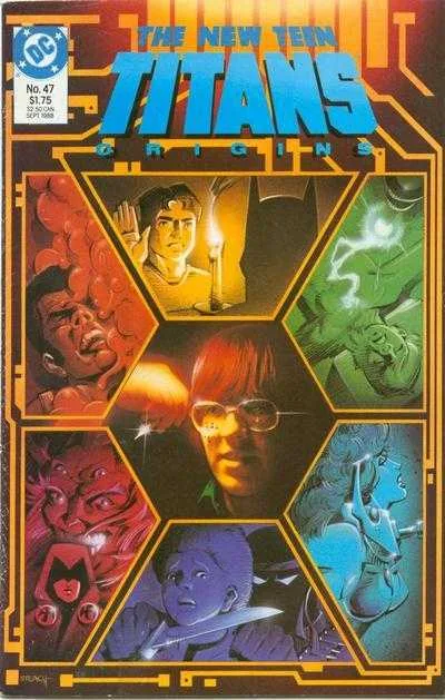 The New Teen Titans #47 (1984) cover art