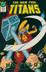 The New Teen Titans #48 (1984) cover art