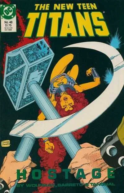 The New Teen Titans #48 (1984) cover art