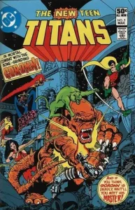 The New Teen Titans #5 (1980) cover art