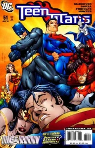 The New Teen Titans #51 (1984) cover art