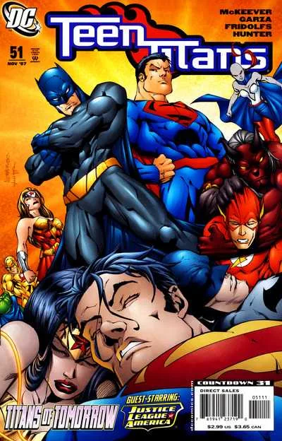 The New Teen Titans #51 (1984) cover art