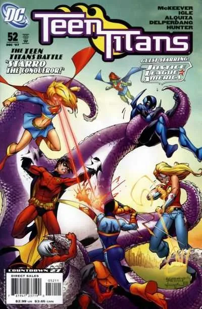 The New Teen Titans #52 (1984) cover art