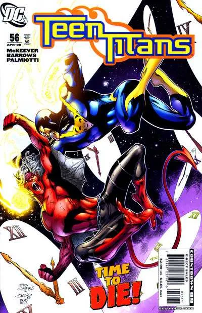 The New Teen Titans #56 (1984) cover art