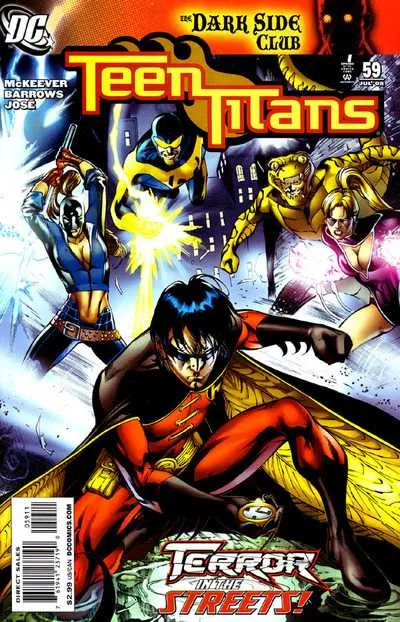 The New Teen Titans #59 (1984) cover art