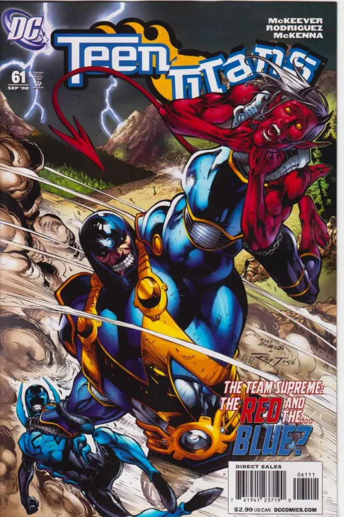 The New Teen Titans #61 (1984) cover art