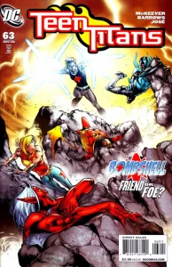 The New Teen Titans #63 (1984) cover art
