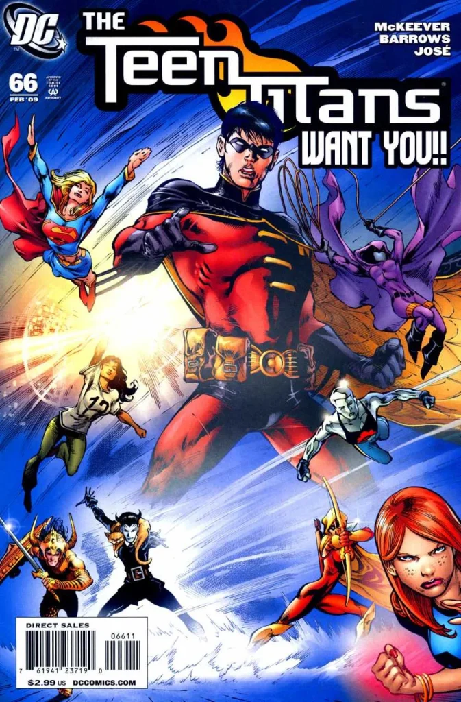 The New Teen Titans #66 (1984) cover art