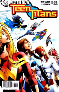 The New Teen Titans #69 (1984) cover art