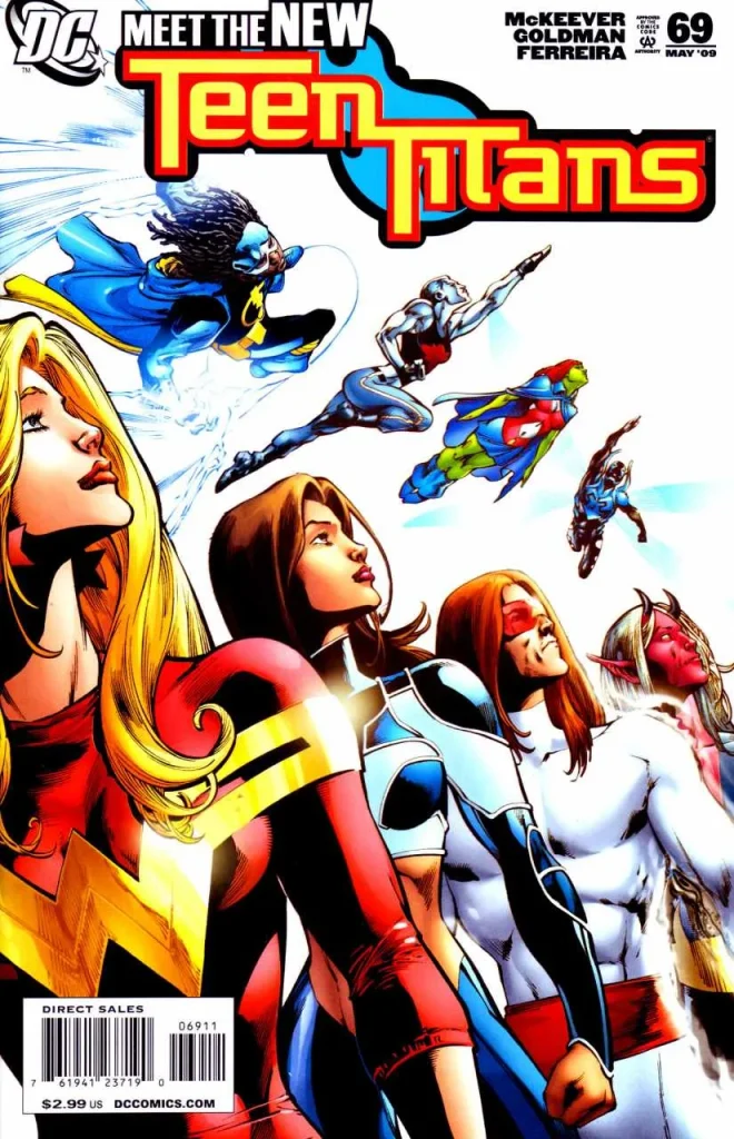 The New Teen Titans #69 (1984) cover art