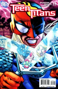 The New Teen Titans #71 (1984) cover art