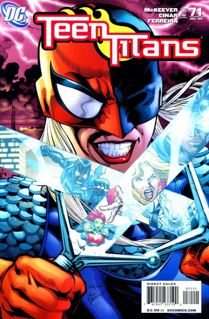 The New Teen Titans #71 (1984) cover art