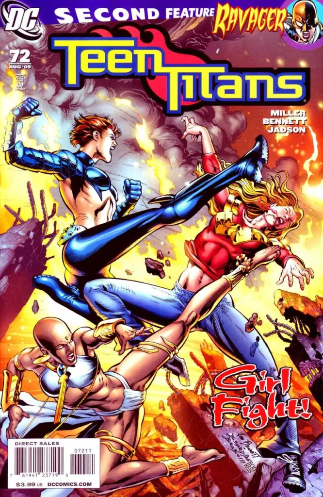 The New Teen Titans #72 (1984) cover art