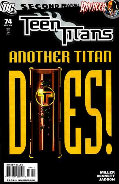 The New Teen Titans #74 (1984) cover art