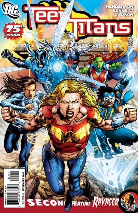 The New Teen Titans #75 (1984) cover art