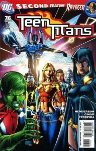 The New Teen Titans #76 (1984) cover art