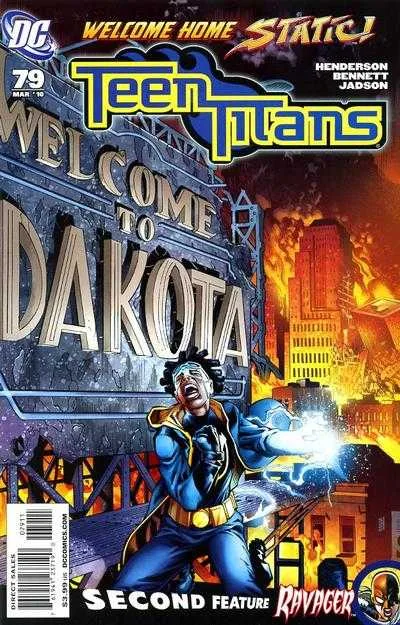 The New Teen Titans #79 (1984) cover art
