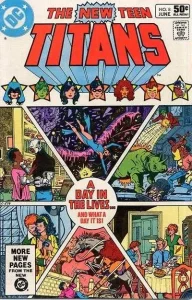 The New Teen Titans #8 (1980) cover art