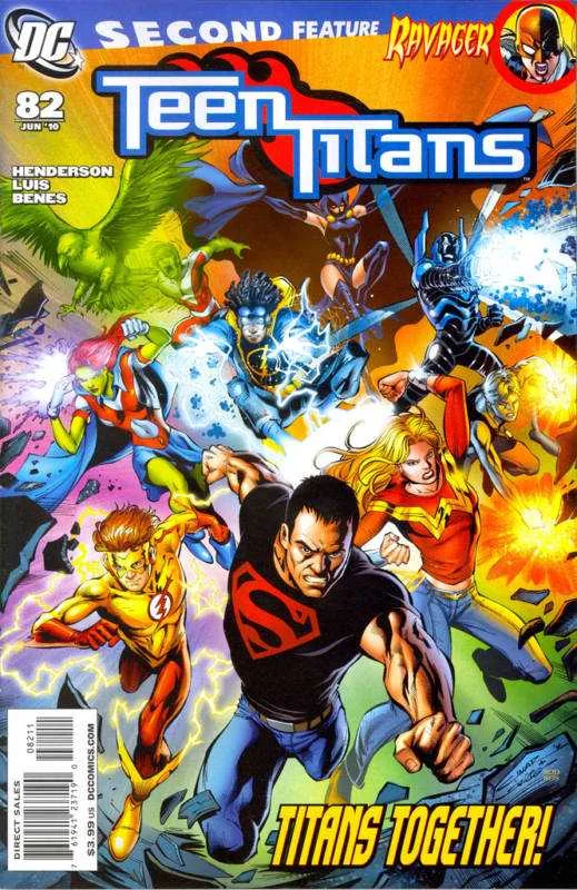 The New Teen Titans #82 (1984) cover art