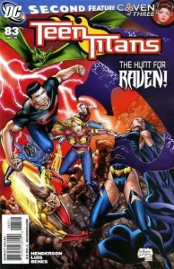 The New Teen Titans #83 (1984) cover art